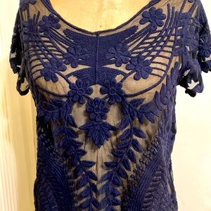 Vintage Sexy  lace top